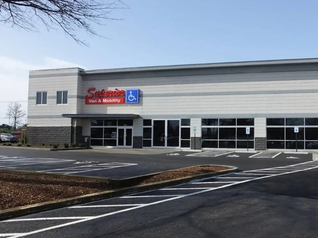 Front of Superior Van and Mobility in Louisville, KY