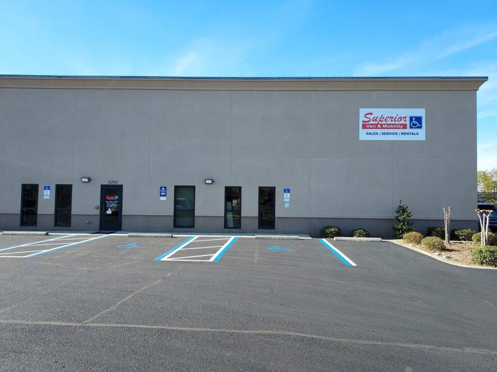 Front of Superior Van and Mobility in Pensacola, FL