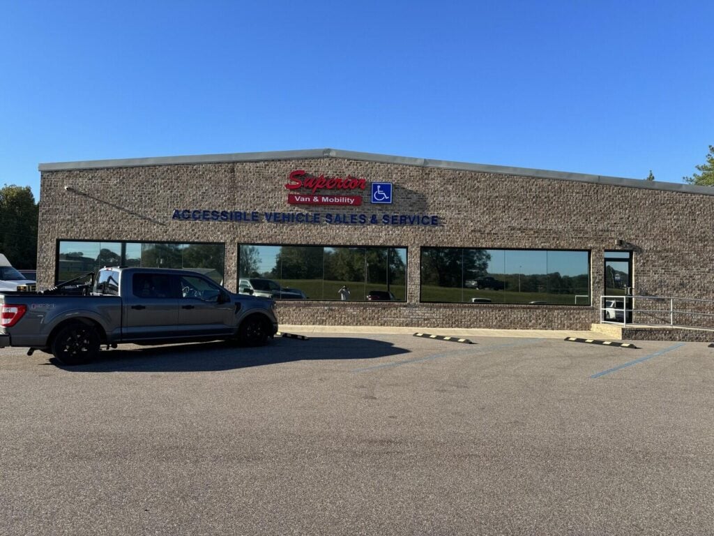 Front of Superior Van and Mobility in Wetumpka, AL