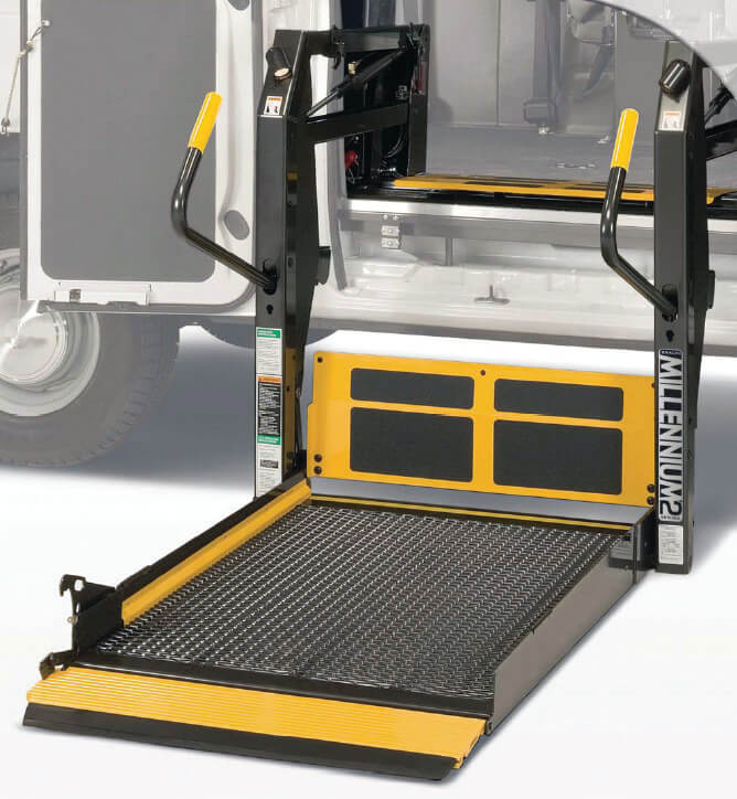 BraunAbility millennium commercial ADA wheelchair lift