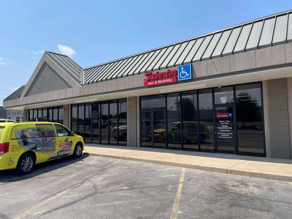 Front of Superior Van and Mobility in Springdale, AR