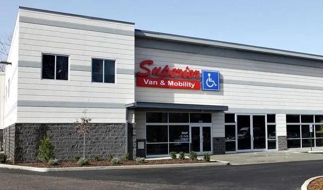 Superior Van and Mobility in Louisville, KY where the corporate location is headquarter