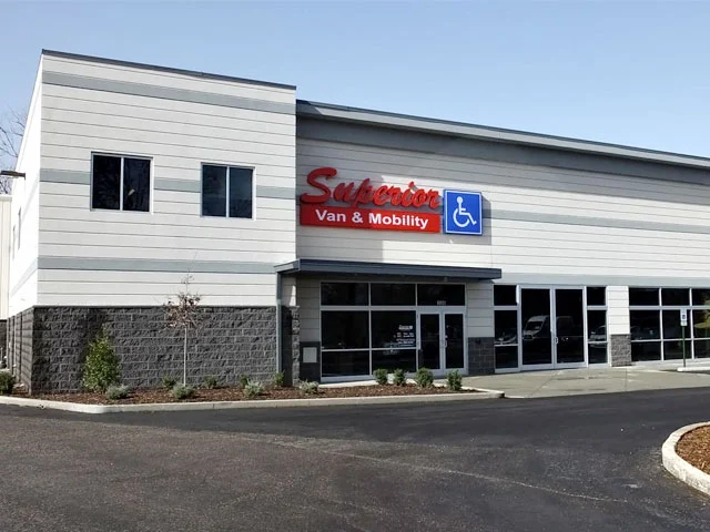 Superior Van and Mobility in Louisville, KY where the corporate location is headquarter