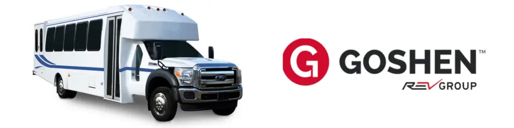 Image of a Goshen wheelchair bus