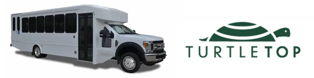 Image of a turtletop wheelchair accessible bus
