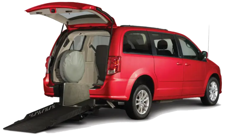 Wheelchair-accessible vehicle conversion installation