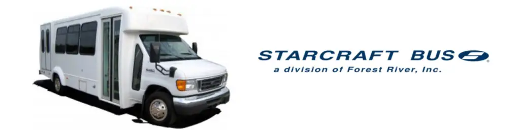 Image of a Starcraft wheelchair bus