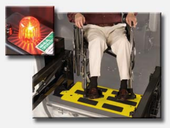 millennium lift with alarm for safety