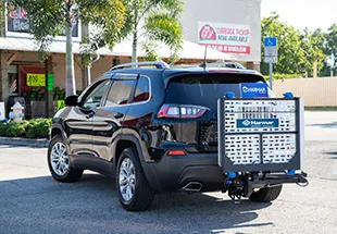 AL500 exterior platform hitch lift on car Financing