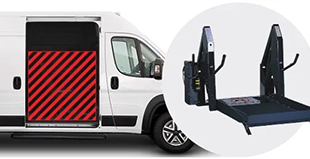 ricon reliant lift by full size van