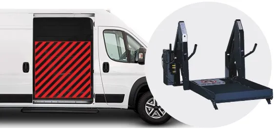 ricon reliant lift by full size van