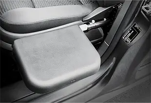 transfer seat extended