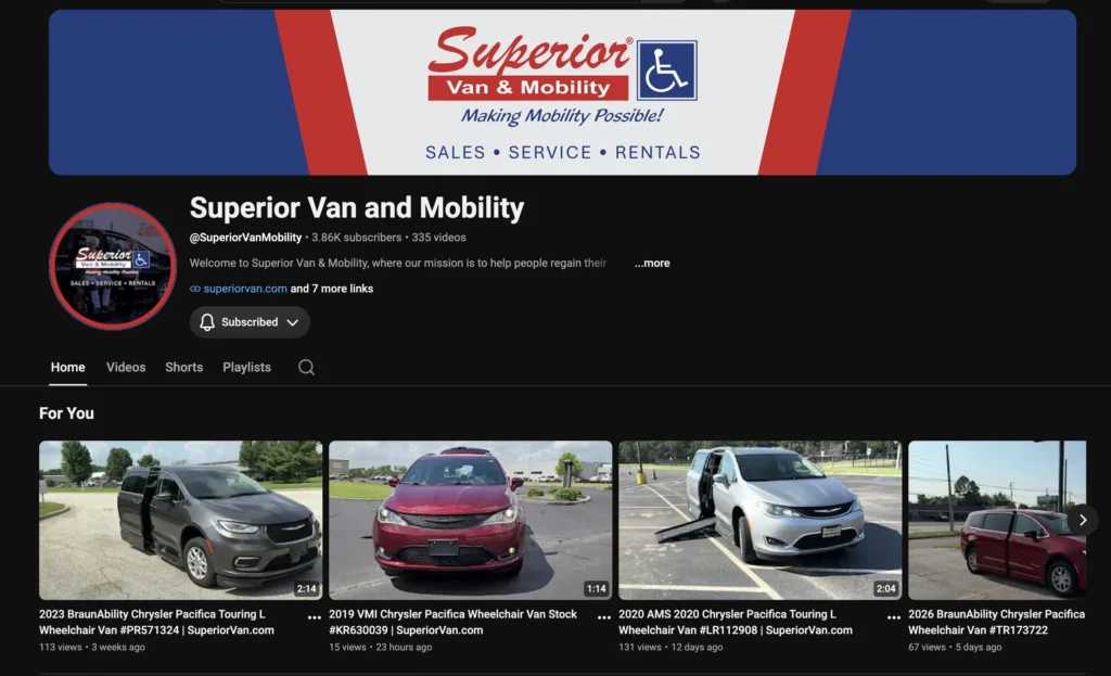 Superior Youtube Channel