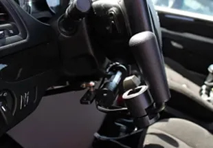 sure-switch switch next to steering wheel